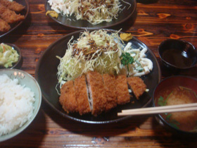 pork cutlet set