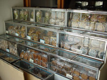 tin ware showcase